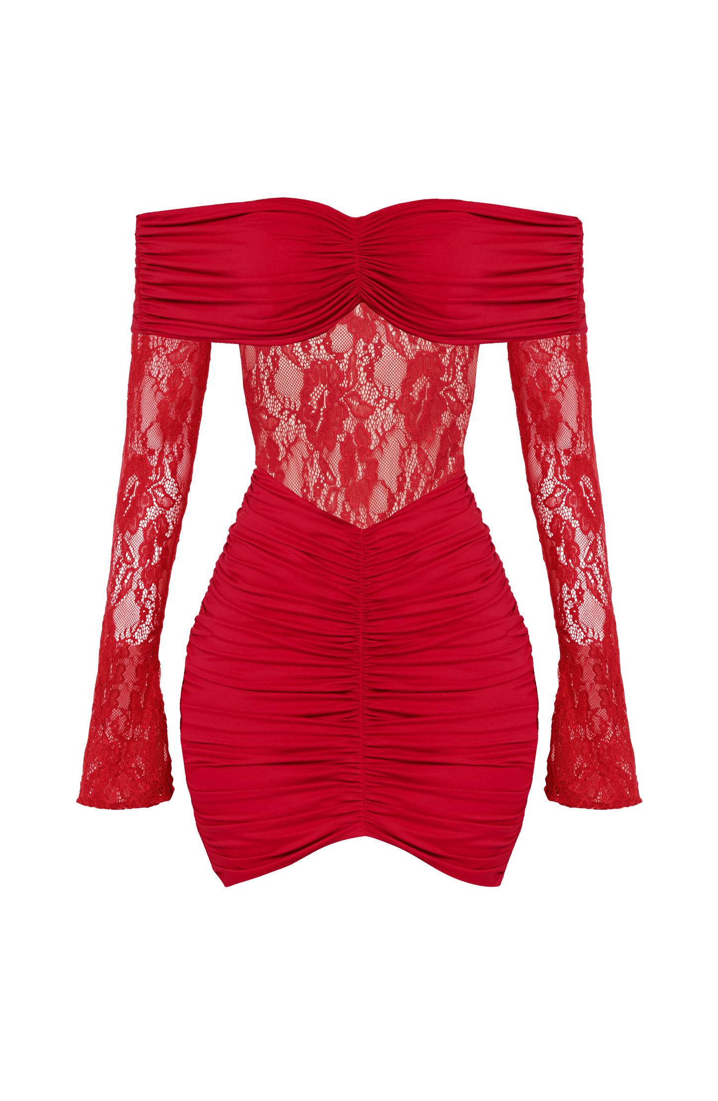 Sauline Mini Dress Red