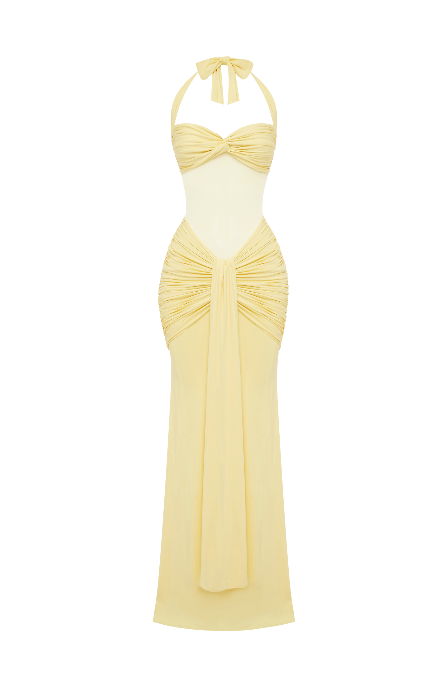 Vixen Maxi Dress Lemon