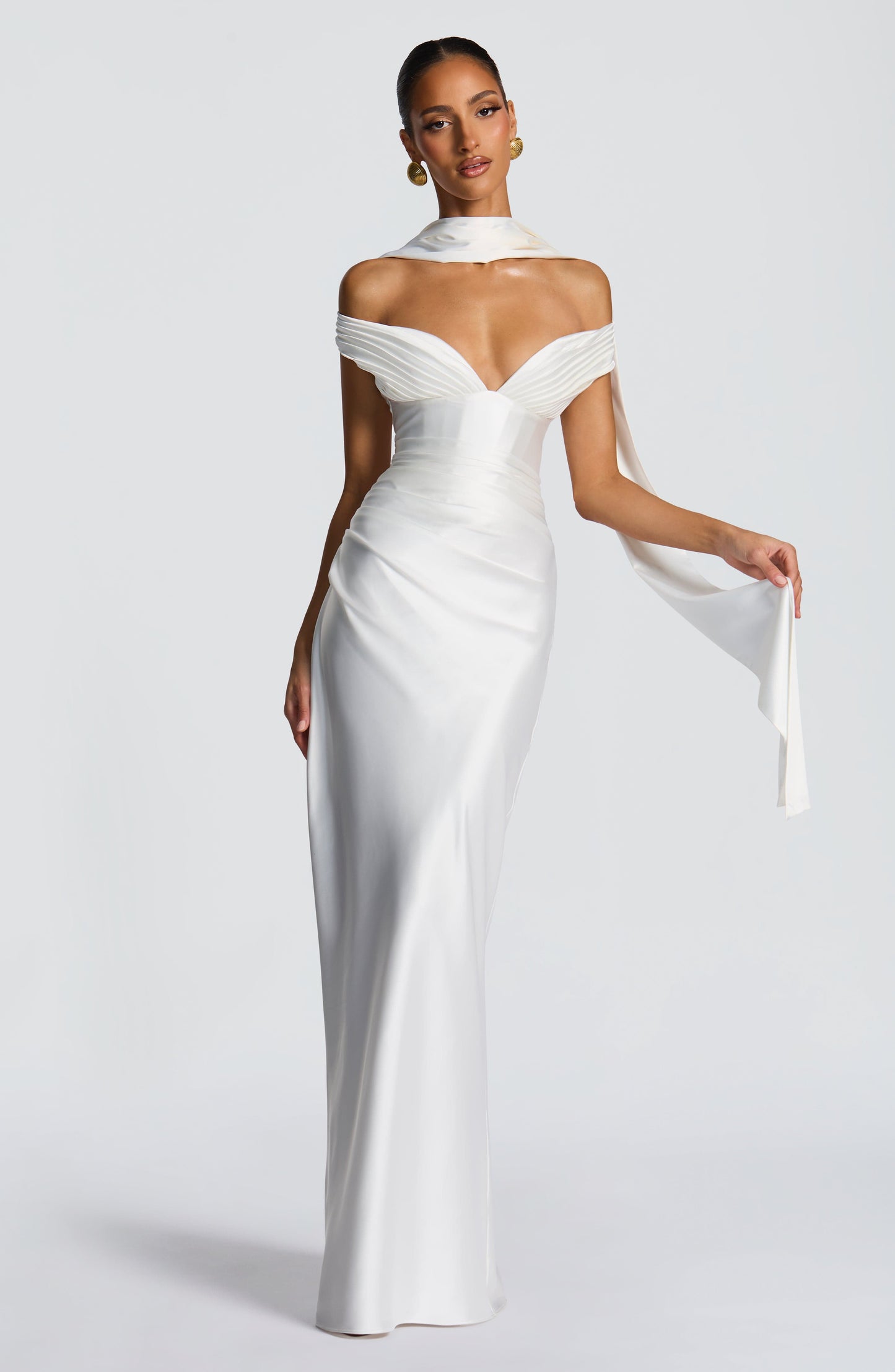 Aurelia Maxi Dress Ivory