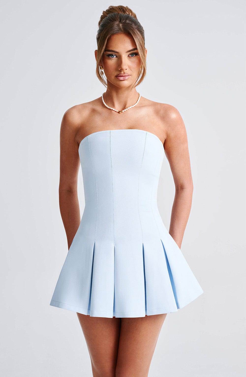 Bryony Mini Dress Blue