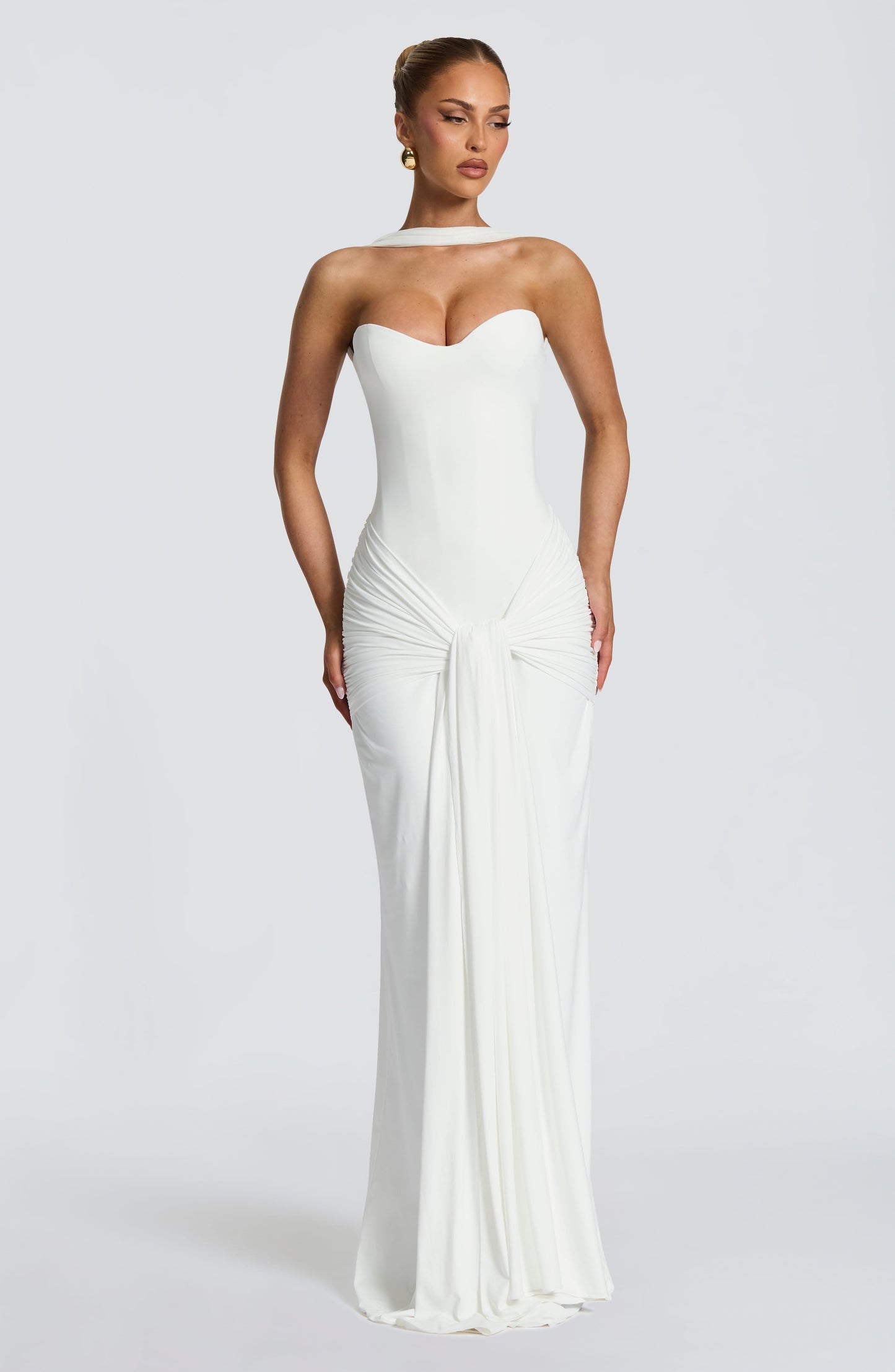 Gia Maxi Dress Ivory