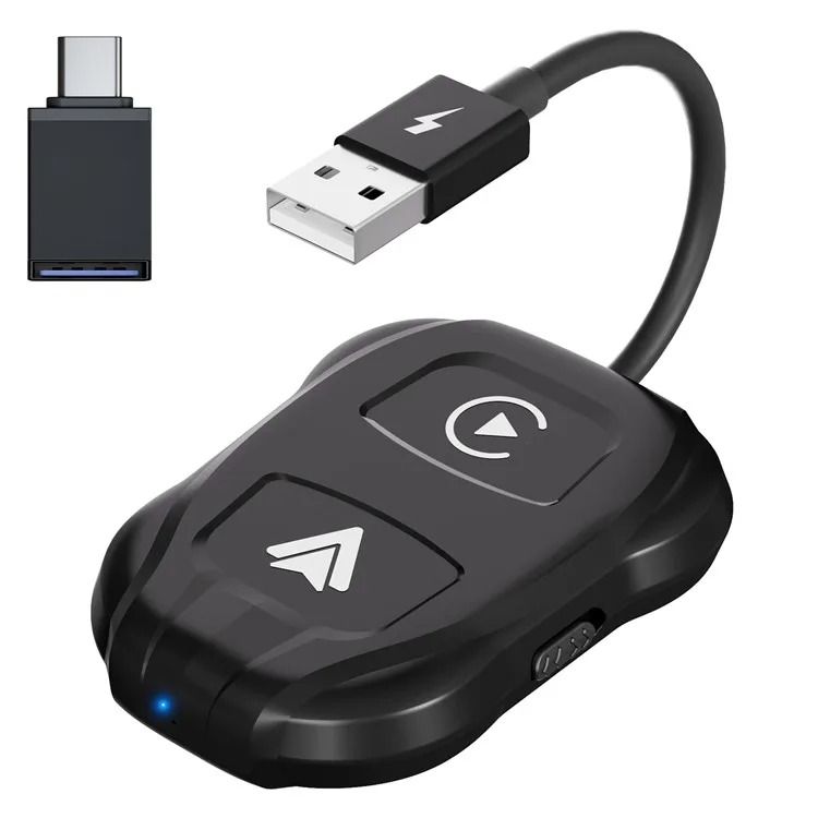 2 In 1 Wireless CarPlay Android Auto Mini Adapter With 5G WiFi 9