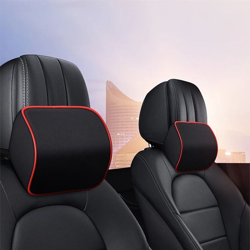 Car Neck Pillow With Memory Foam Cushion For Seat Head Support 19