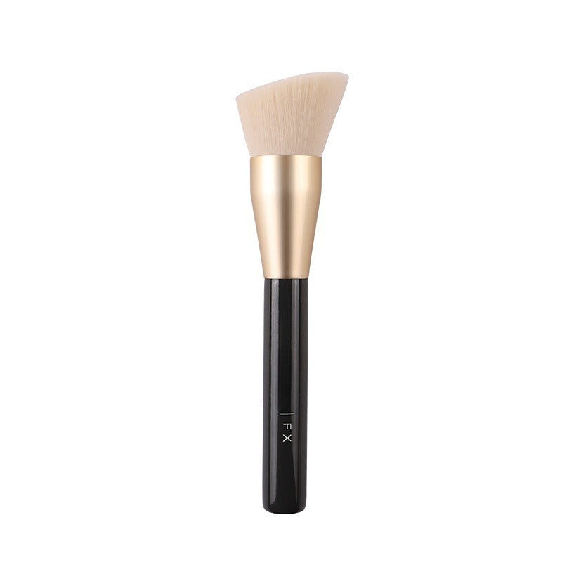 Professional THE MAXIMIZING FULL FACE BRUSH Angled Smooth Foundation Cream Makeup Brush for Perfect Blending