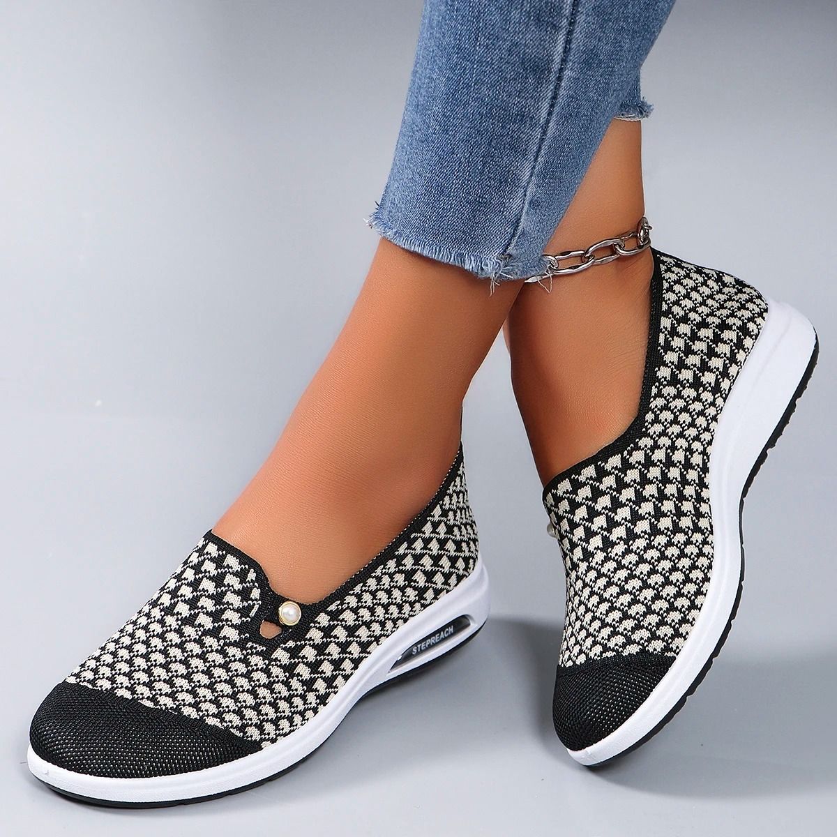 Womens Lightweight Summer Mesh Walking Shoes 6