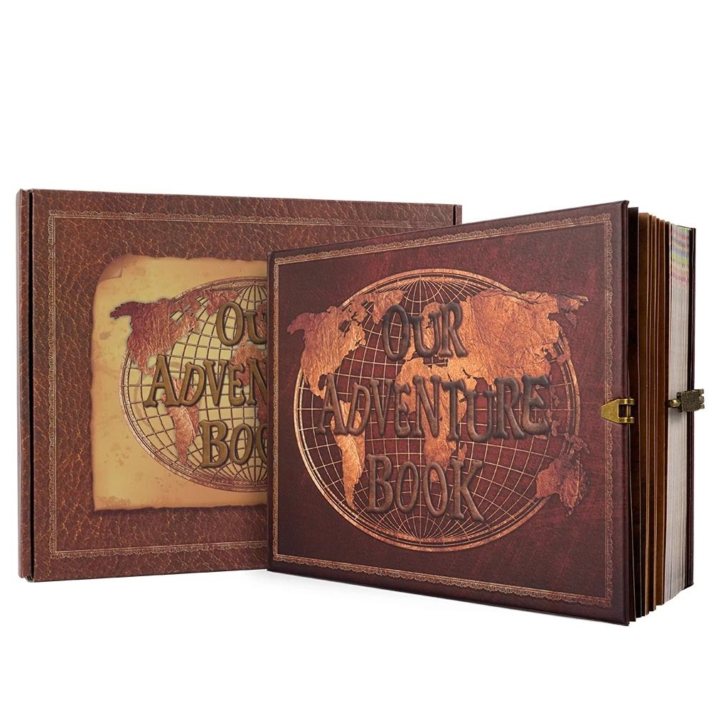 DIY Travel Memory Album With Retro Leather Cover 9