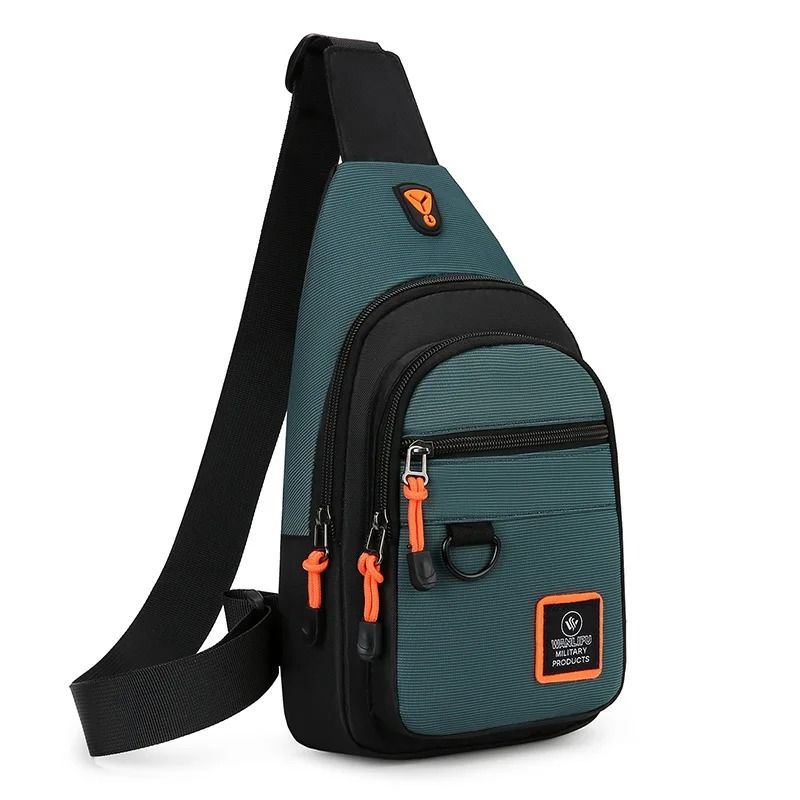 Men Outdoor Hiking Crossbody Shoulder Bag Waterproof Travel Chest Bag 10