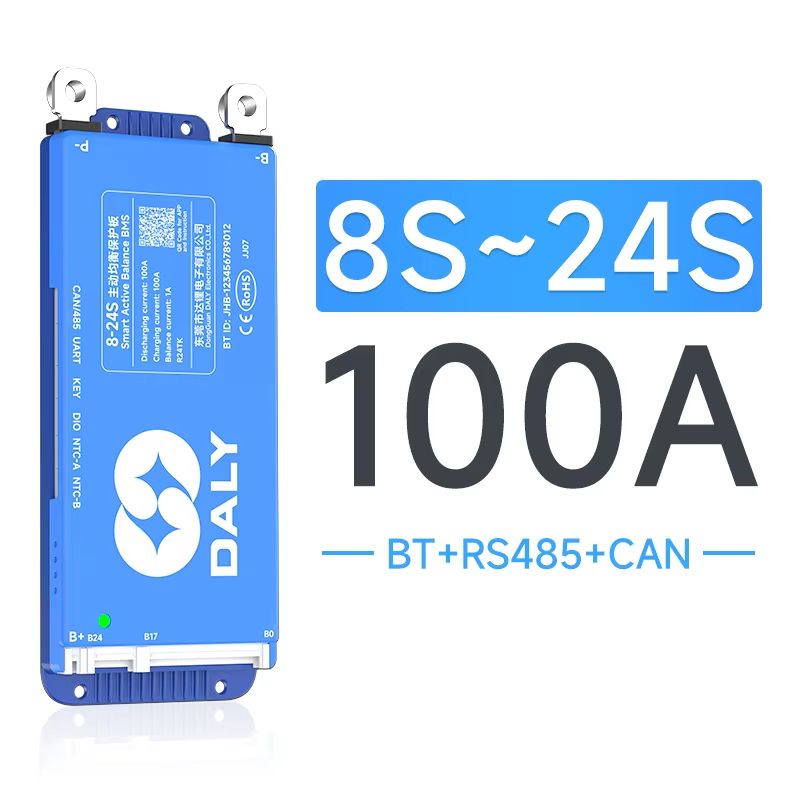 Daly 100 Smart BMS With Bluetooth Advanced Battery Management System For LiFePO4 Liion LTO Packs 14