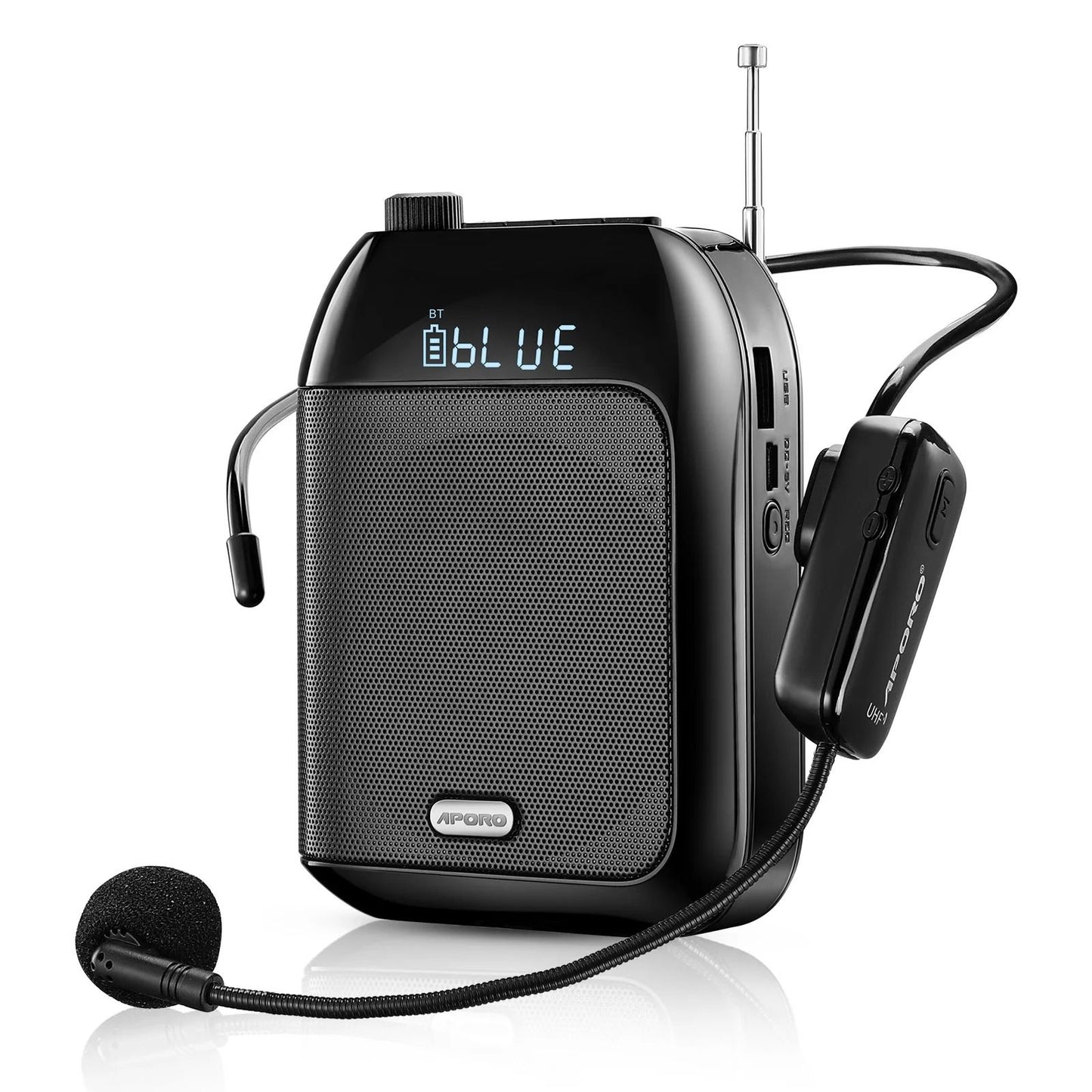 Bluetooth Wireless Voice Amplifier With Microphone And Speaker For Teaching Lectures And Tour Guide 6