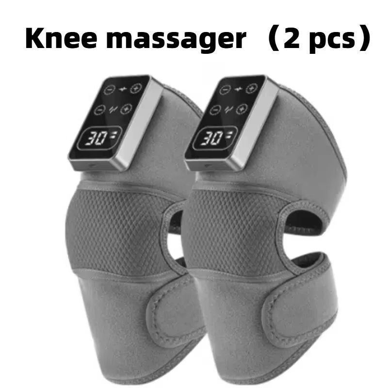 Electric Knee Massager With Heat Vibration Joint Pain Relief And Muscle Relaxation Pad 6