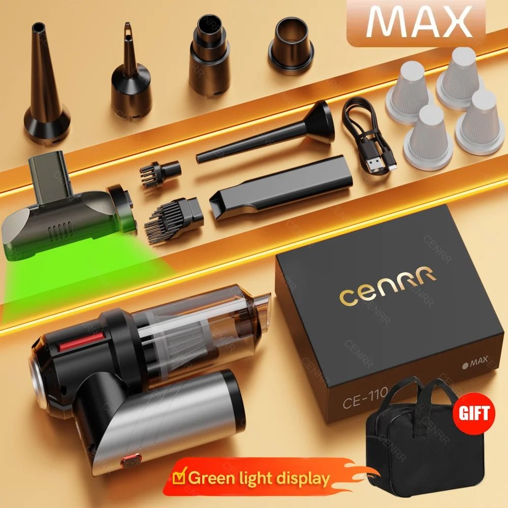 Car Vacuum Cleaner Mini Powerful Cordless Portable Vacuum For Car And Home 11