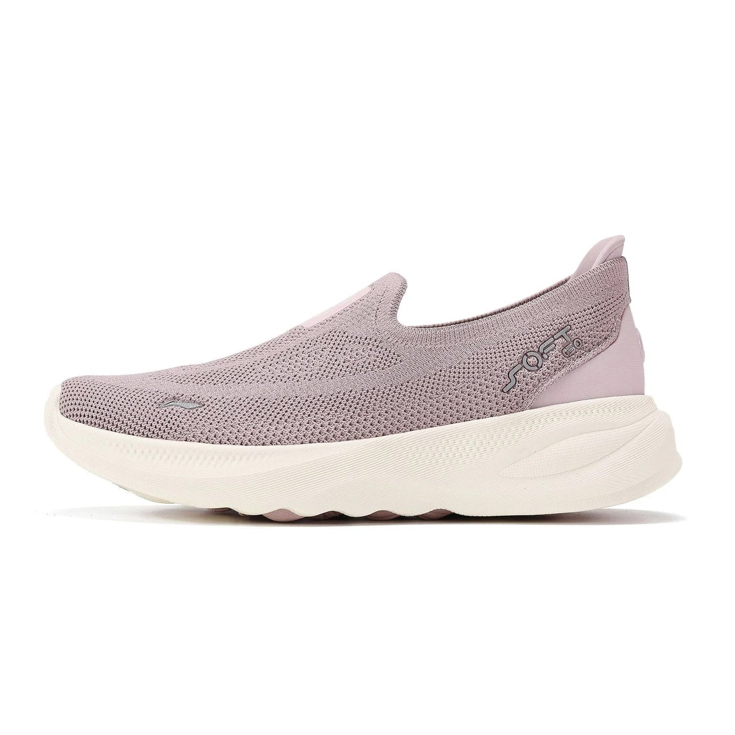 Women Knit Slip On Walking Shoes Breathable Flexible Cushion Sneakers 10