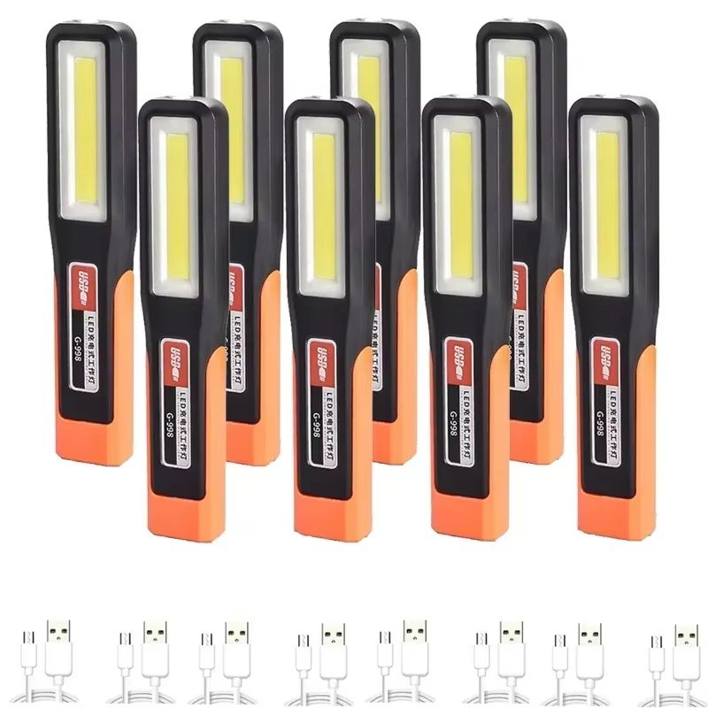 Bright COB LED Work Light USB Rechargeable Magnetic Torch For Car Mechanic And Emergency Use 9