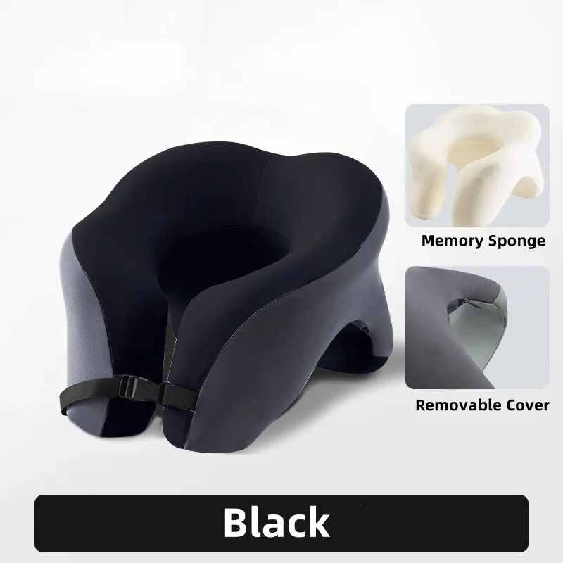 Portable Memory Foam U Shaped Neck Pillow For Travel And Rest 10