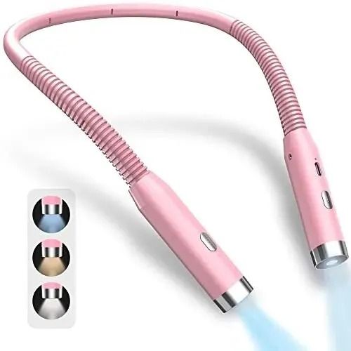 Flexible USB Neck Reading Light For Bedtime Reading 7
