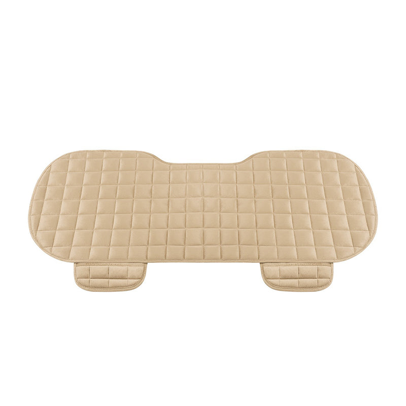 Universal Fit Car Seat Cover Front Rear Flocking Cloth Cushion Winter Auto Protector Mat Pad Non Sl 6