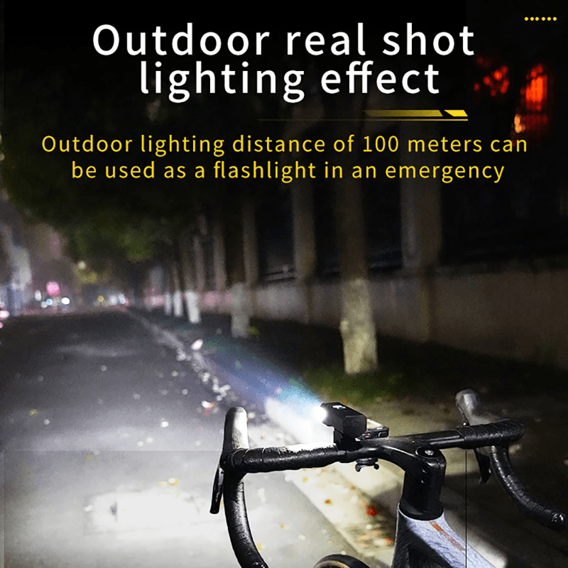 3000 Lumen Bicycle Headlight With USB Charging And Power Bank Function 4
