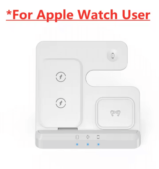 3 In 1 Wireless Charger Stand With Fast Charging Dock For Samsung Devices 5