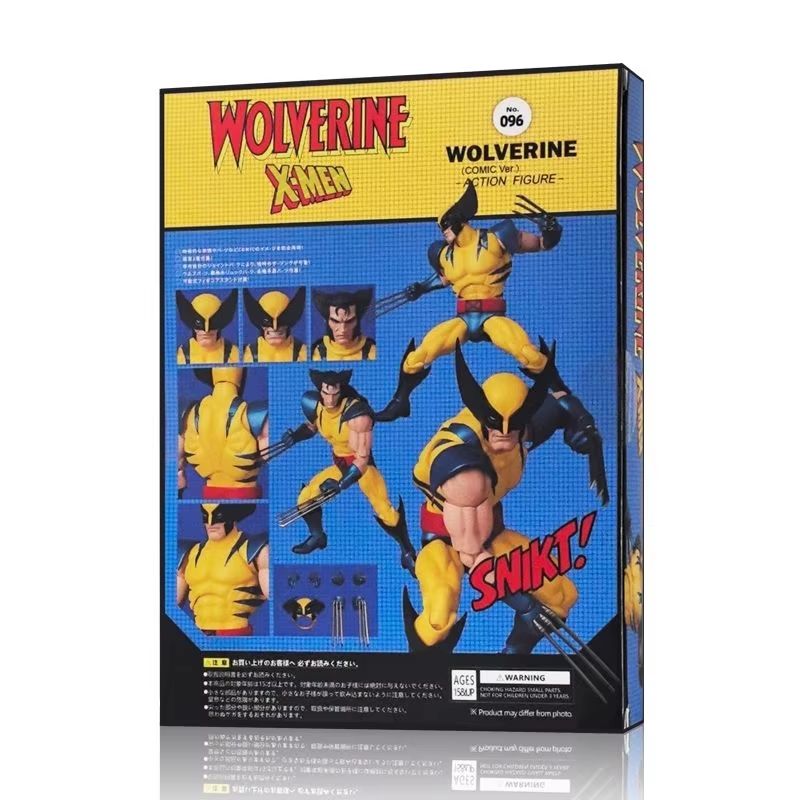 Wolverine Action Figure MAFEX No096 XMen Collectible Anime Figurine PVC Model 5