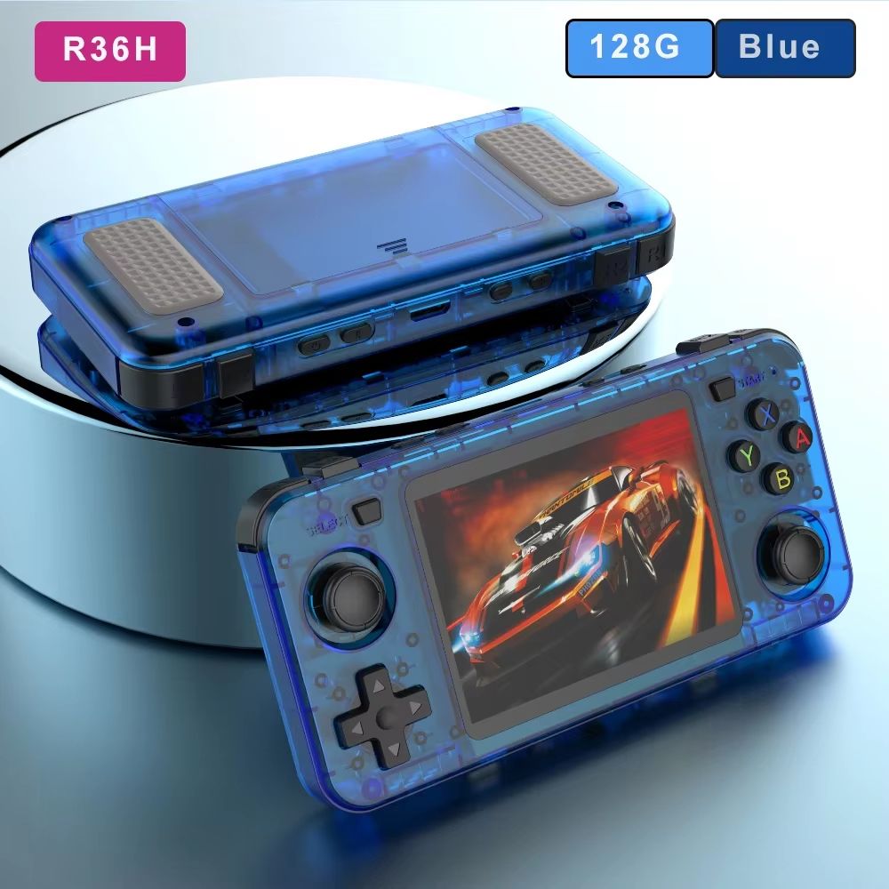 BOYHOM R36H Retro Handheld Console OpenSource Linux System With 35inch IPS Screen Portable Game Pl 17