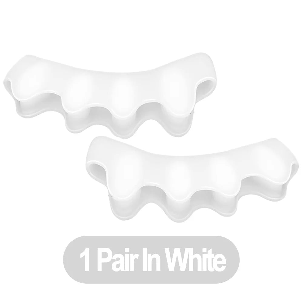 Silicone Toe Separator Bunion Corrector Soft Hammer Toe Straightener Toe Alignment Foot Care Tool 9