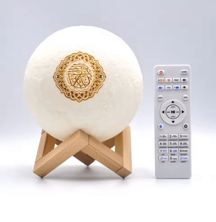 Azan Muslim Night Light Quran Bluetooth Speaker Portable Wireless Lamp 5