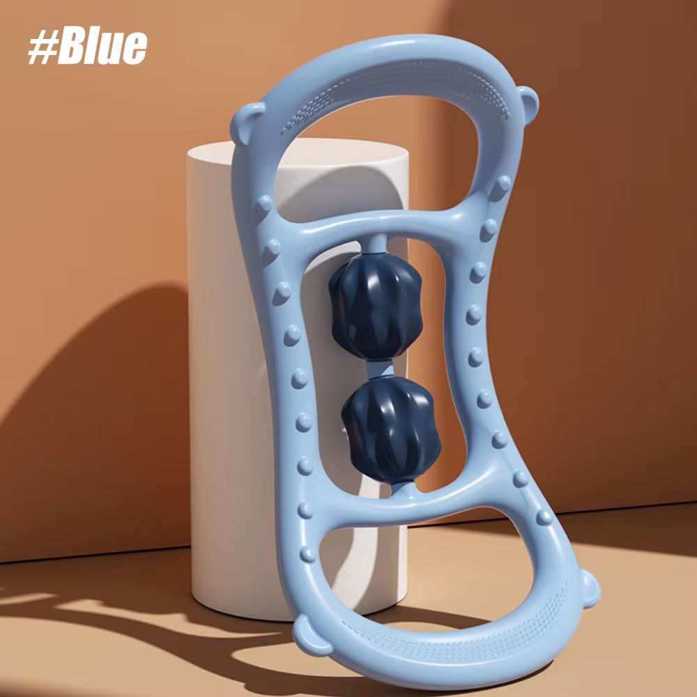 12Wheel Leg Massager MultiFunctional Manual Massage Roller For Legs Arms And Muscle Relaxation 18