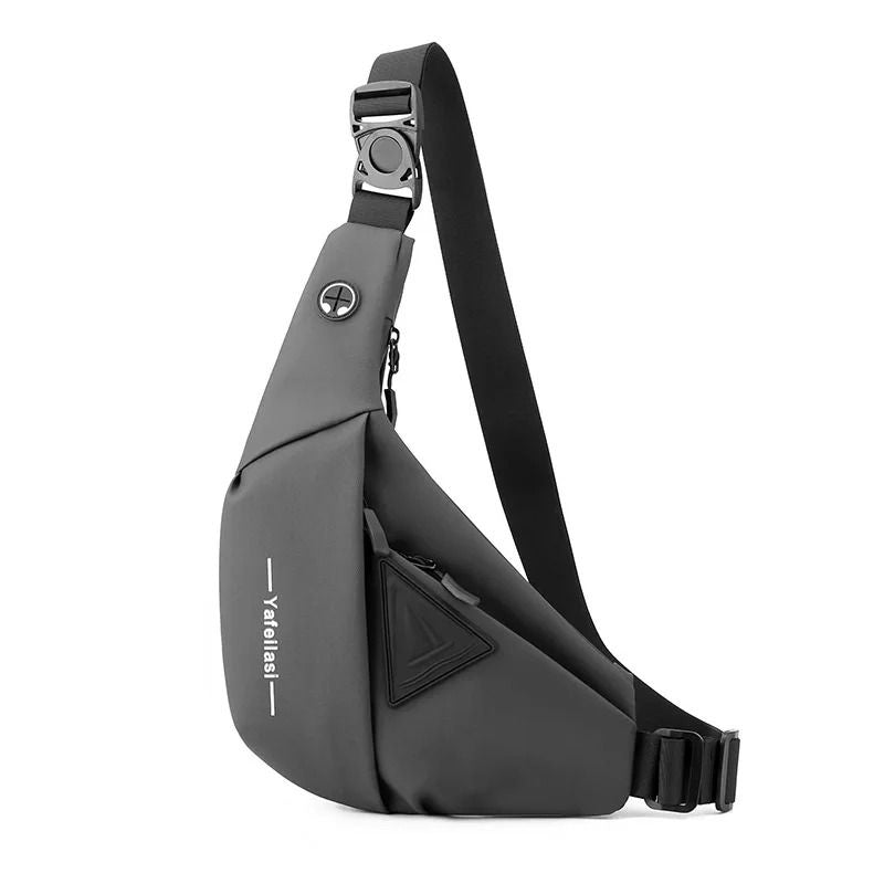 Mens Sling Chest Bag Small Crossbody Shoulder Messenger Travel Pack 12