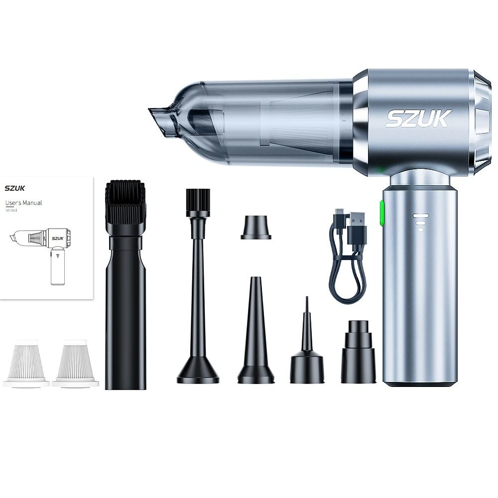 Wireless Car Vacuum Cleaner Powerful 180000Pa Handheld Mini Cleaner For Car And Home 7