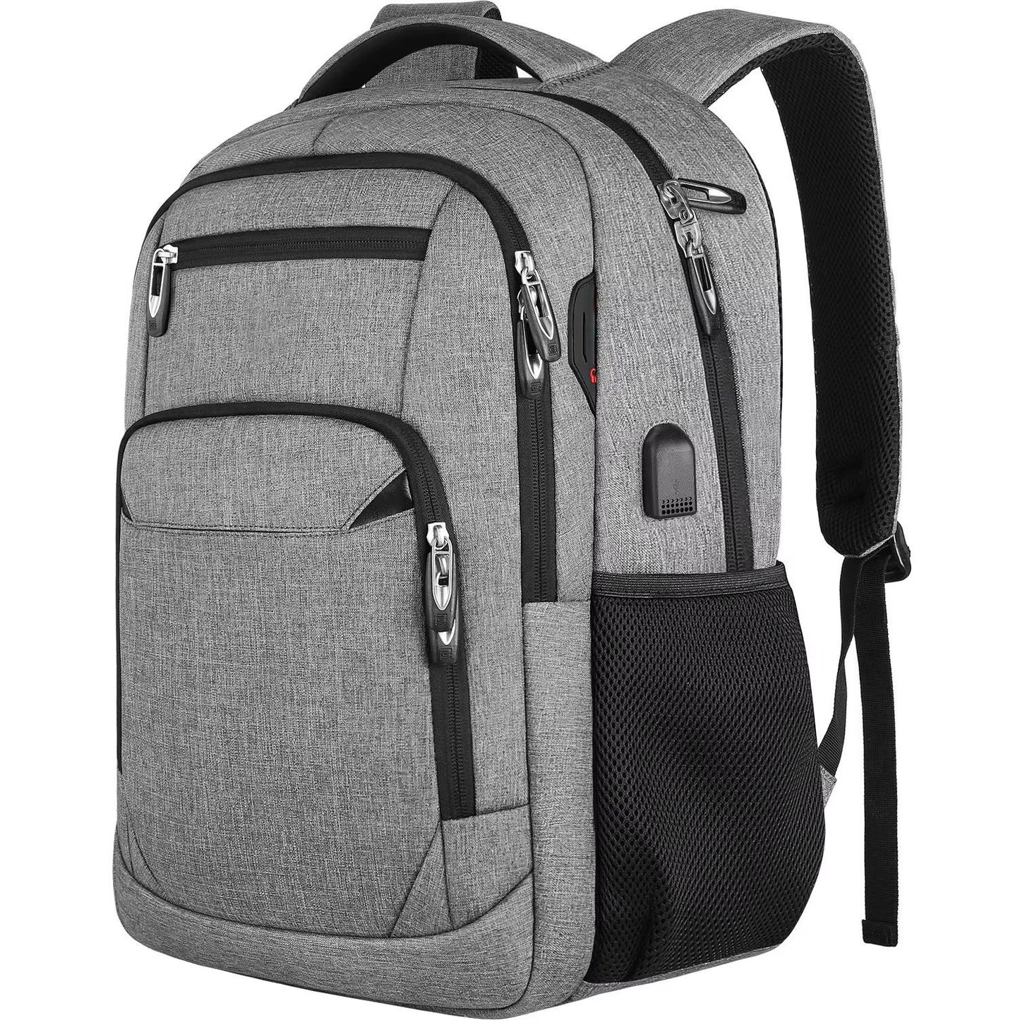 Mens Waterproof Travel Backpack Large Capacity Laptop Camera Bag For Outdoor Hiking Daily Use 8