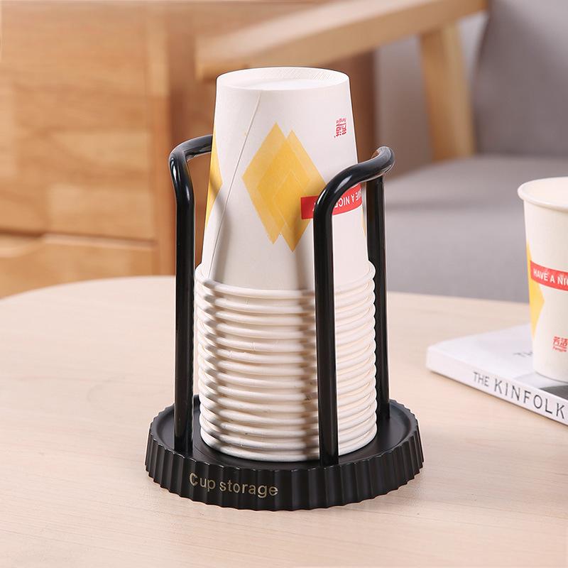 SpaceSaving Cup Taker Storage Rack Desktop Organizer For Disposable Paper Cups Perfect For Living R 7