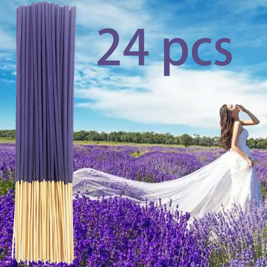 Retro Creative Bamboo Stick Fragrance, Clean and Low Powder Lavender, Popular Among Women for Calm & Aromatic Space