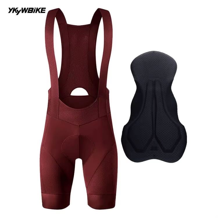YKYWBIKE Mens Cycling Bib Shorts Road MTB Bike Tights With 6Hour Belgium Padding 15
