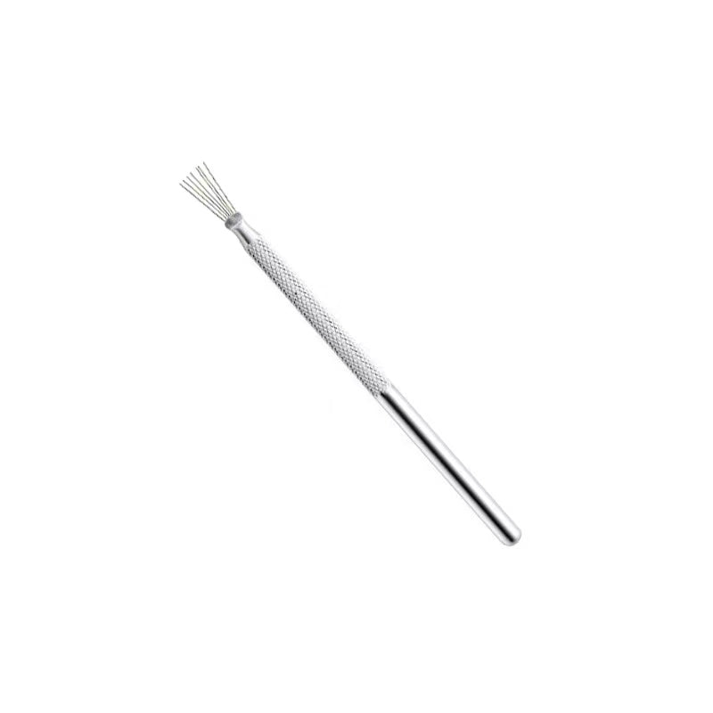 1/2/6pcs 7 Pins Needles Texture Ceramics Tools Set, Polymer Clay Sculpting, DIY Pottery Brush for Detailed Molding
