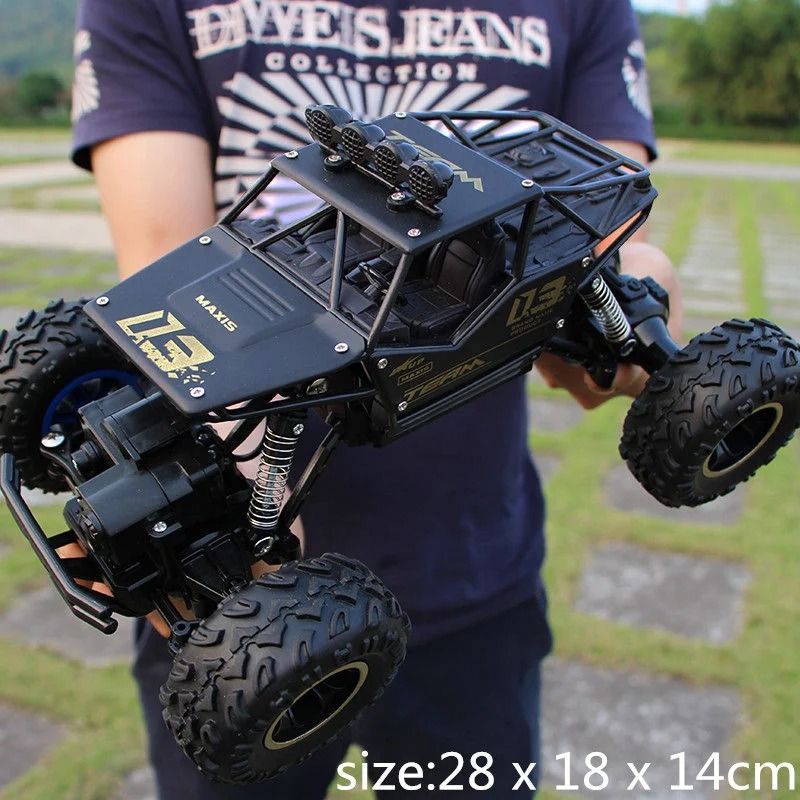 4WD RC OffRoad Car With Shockproof Suspension And 24GHz Remote Control 112 116 Scale 6