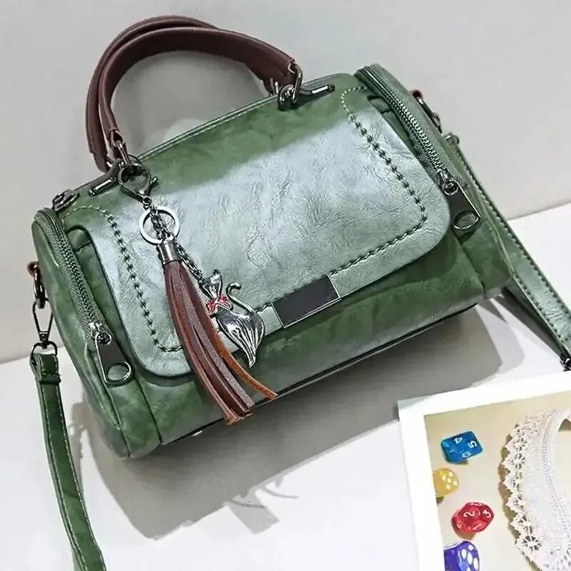 Elegant Tassel Shoulder Handbag With Large Capacity 8