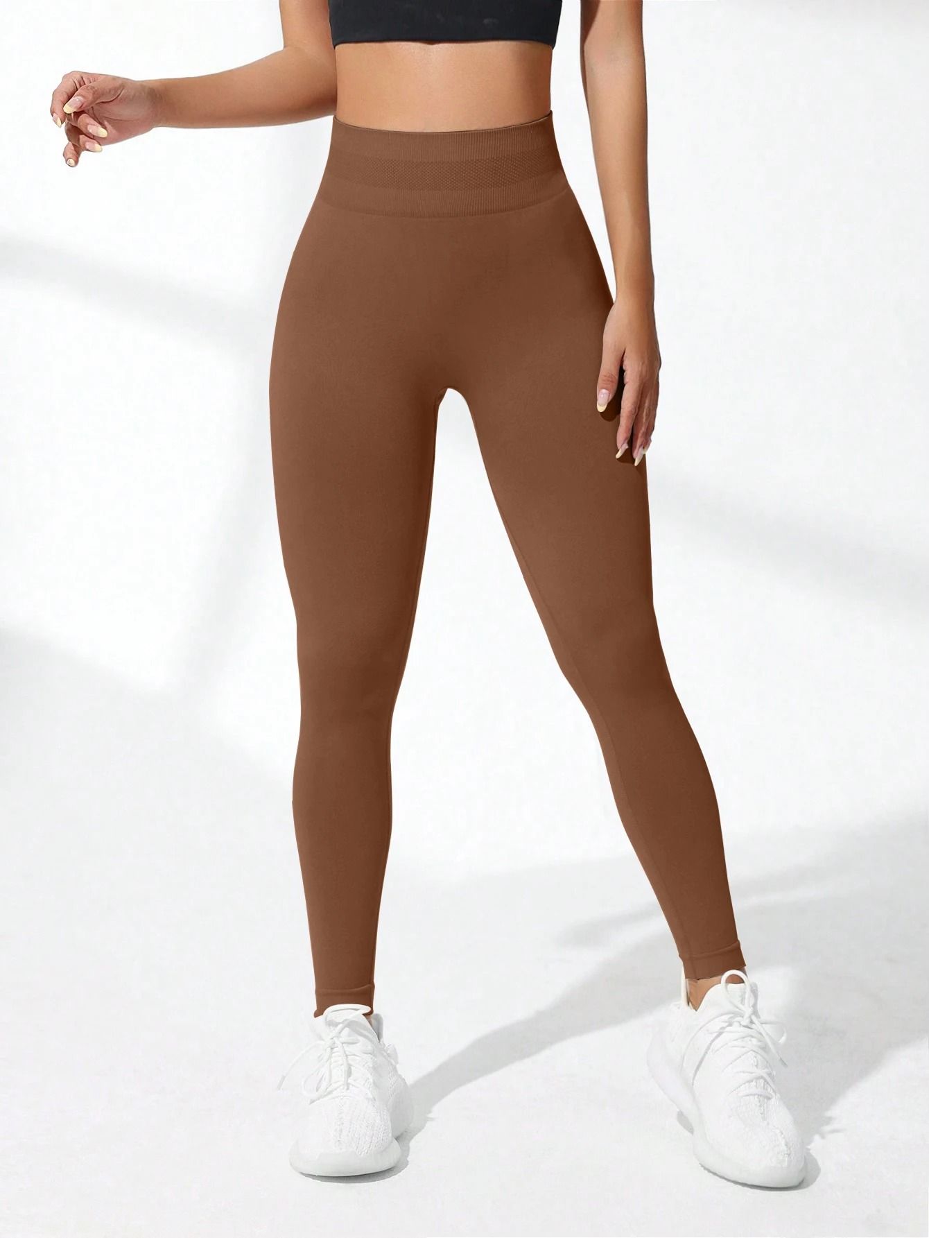 Womens High Waist Yoga Leggings Seamless Butt Lifting Sports Pants 9