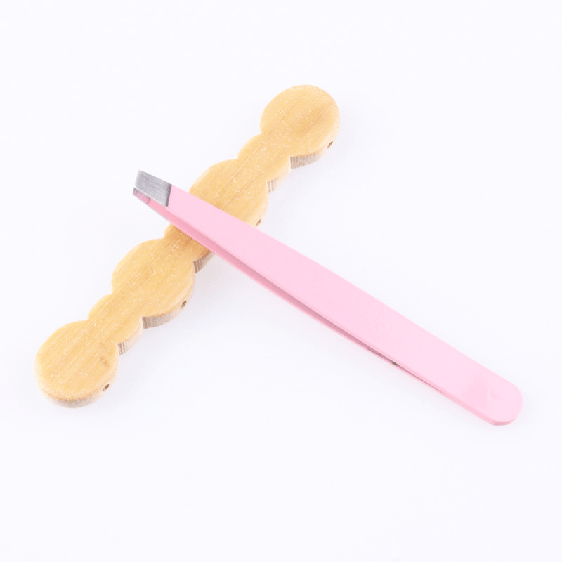 Professional Stainless Steel Eyebrow Tweezers for Women & Men, Precision Hair Removal, Eyebrow Shaping & Comfortable