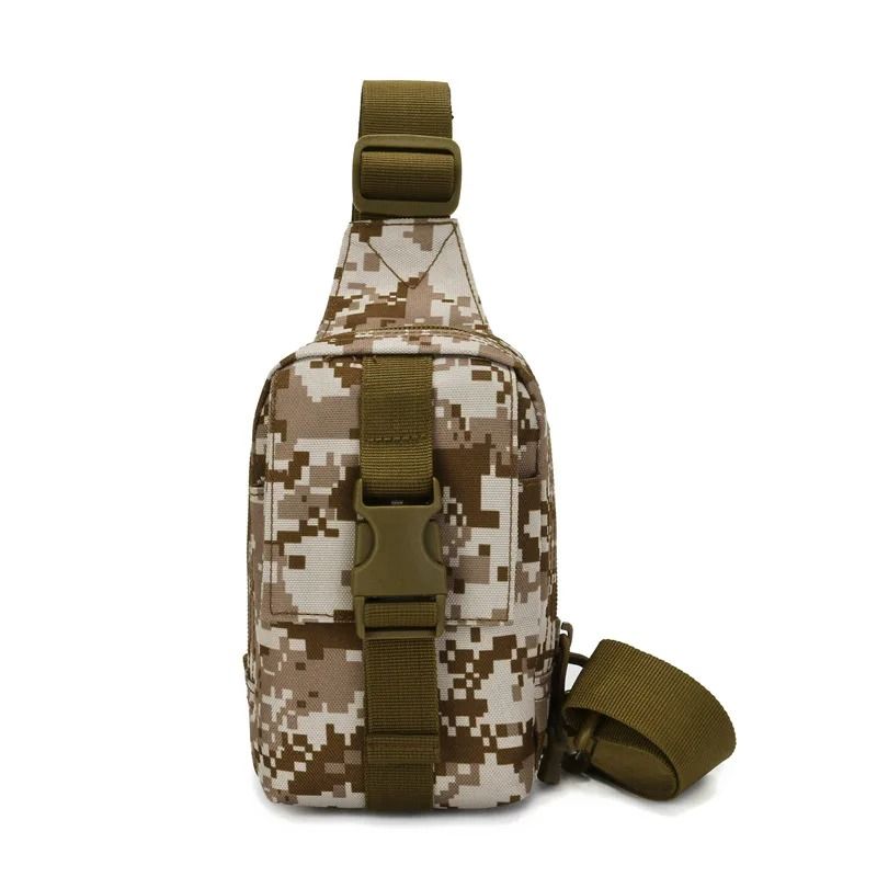 Tactical Chest Bag Military Trekking Pack EDC Sports Bag Shoulder Bag Crossbody Pack Assault Pouch 10