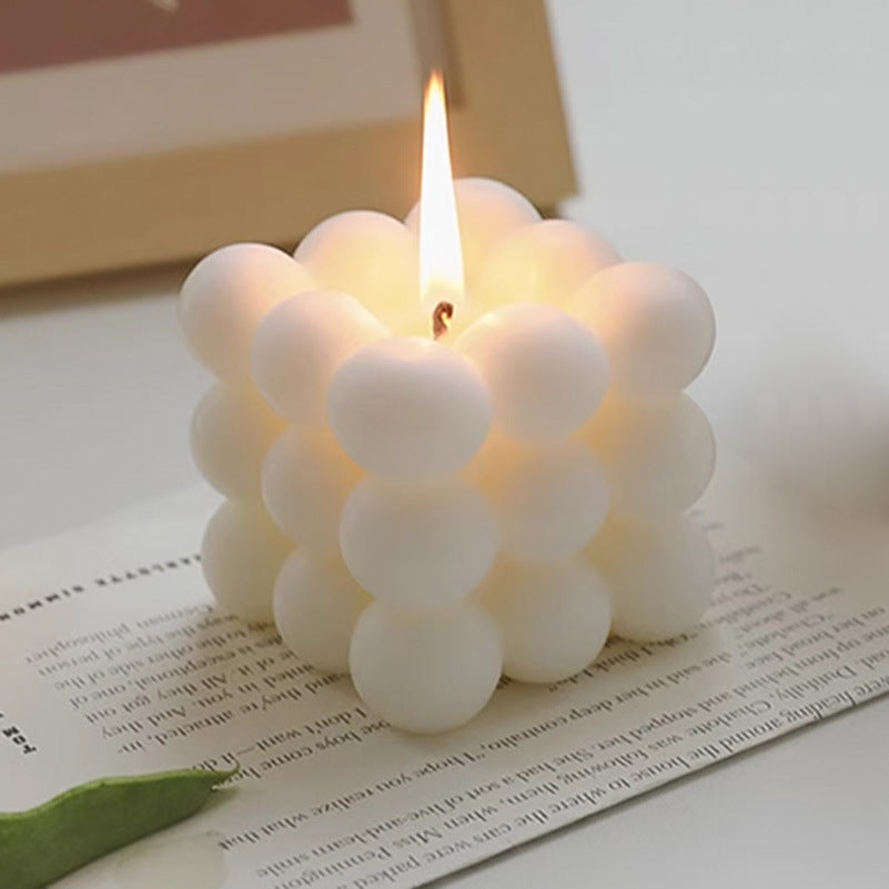 Handmade Creative BallShaped Soy Wax Magic Cube Aromatherapy Candle Luxury Wedding Favor Gift Uniq 5