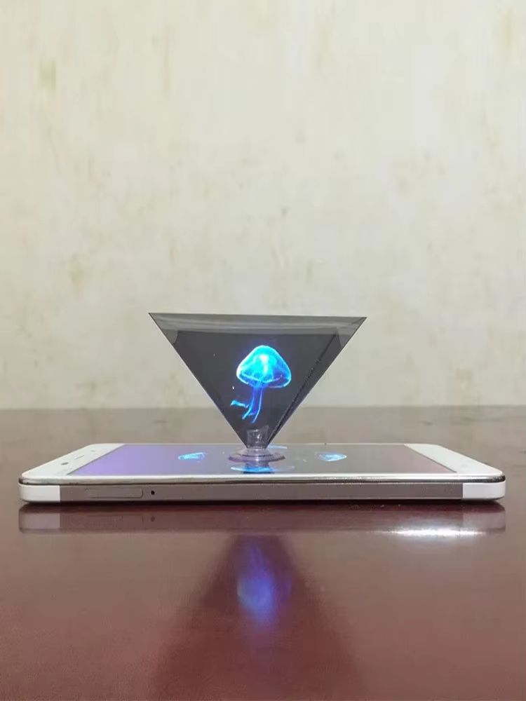 3D Hologram Pyramid Projector Mobile Screen Magnifier For Smartphones 6