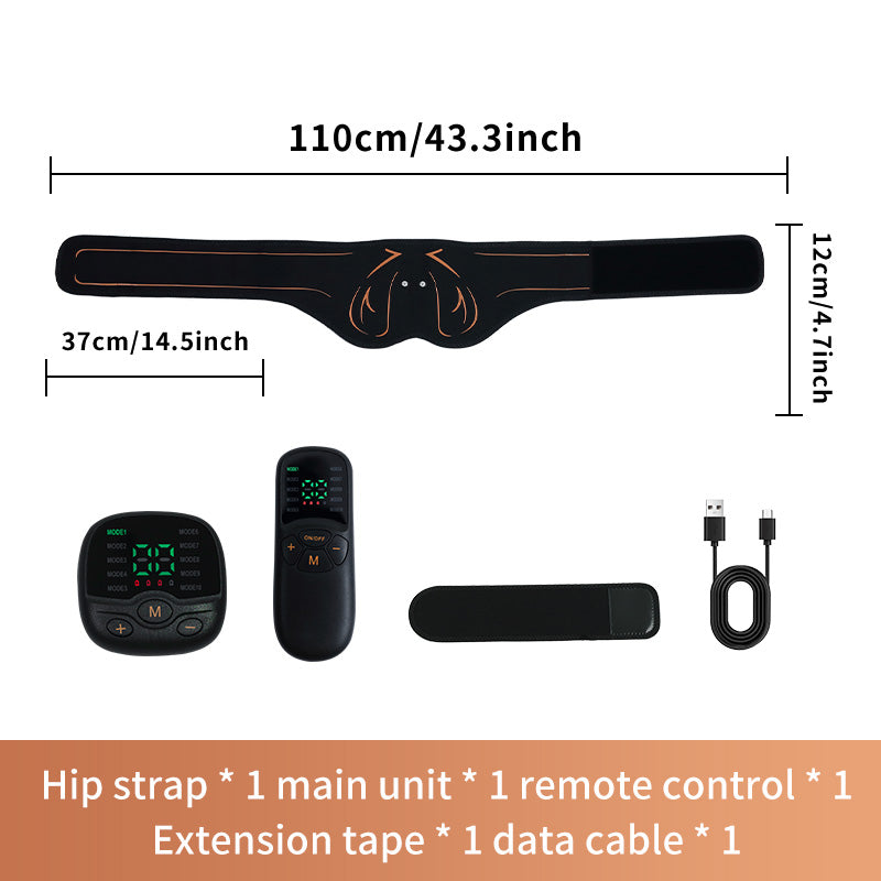USB Rechargeable Electric Hips Trainer EMS Butt Muscle Stimulator Buttocks Lifting Toner for Fitness Weight Loss