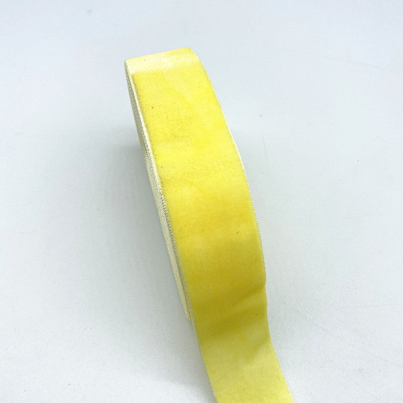 Colour Velvet Ribbon Single Face Bowknot Party Decorations Christmas Ribbon Line 12
