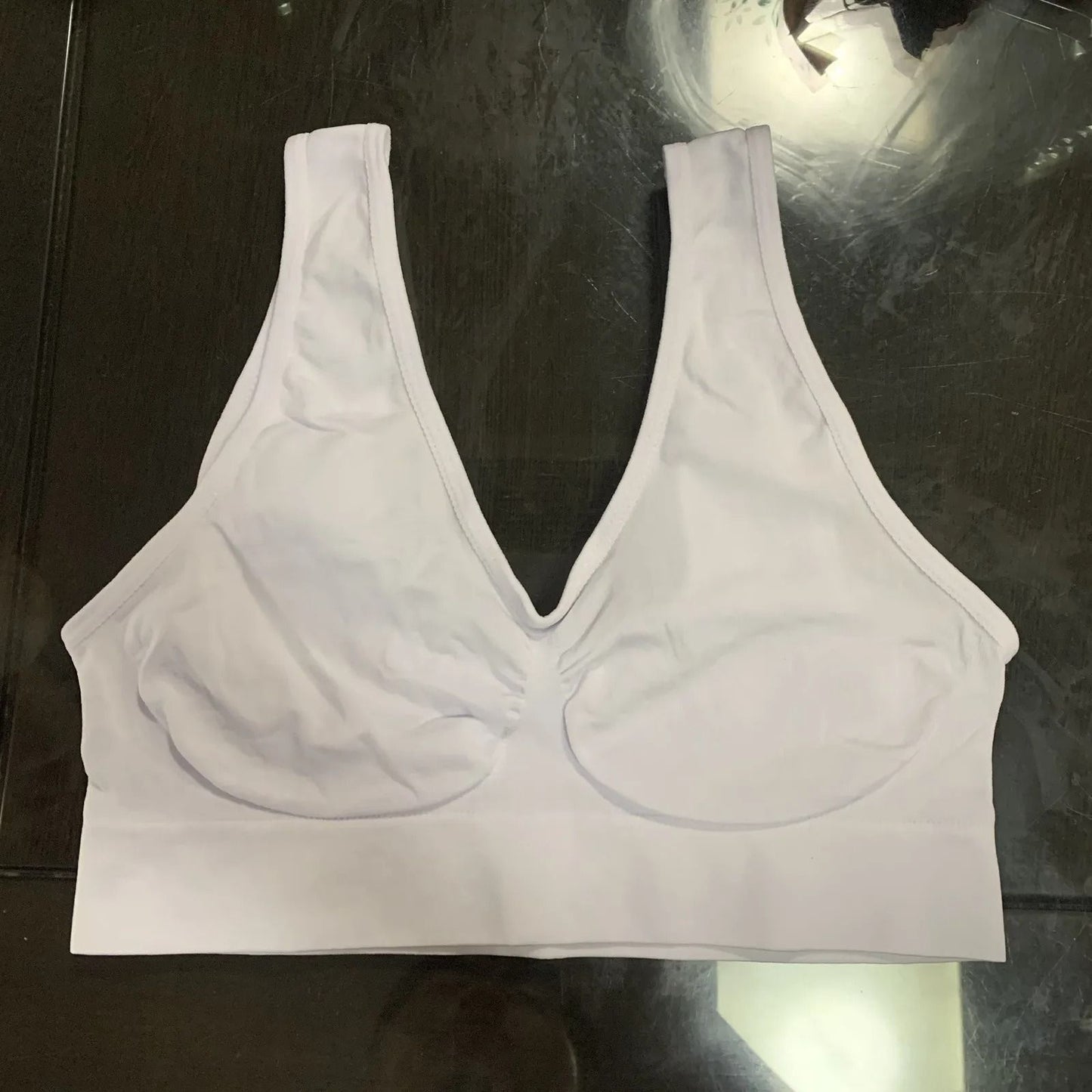 Seamless Push Up Bra Set 3 Pack Wireless Comfort Fit For Women 4