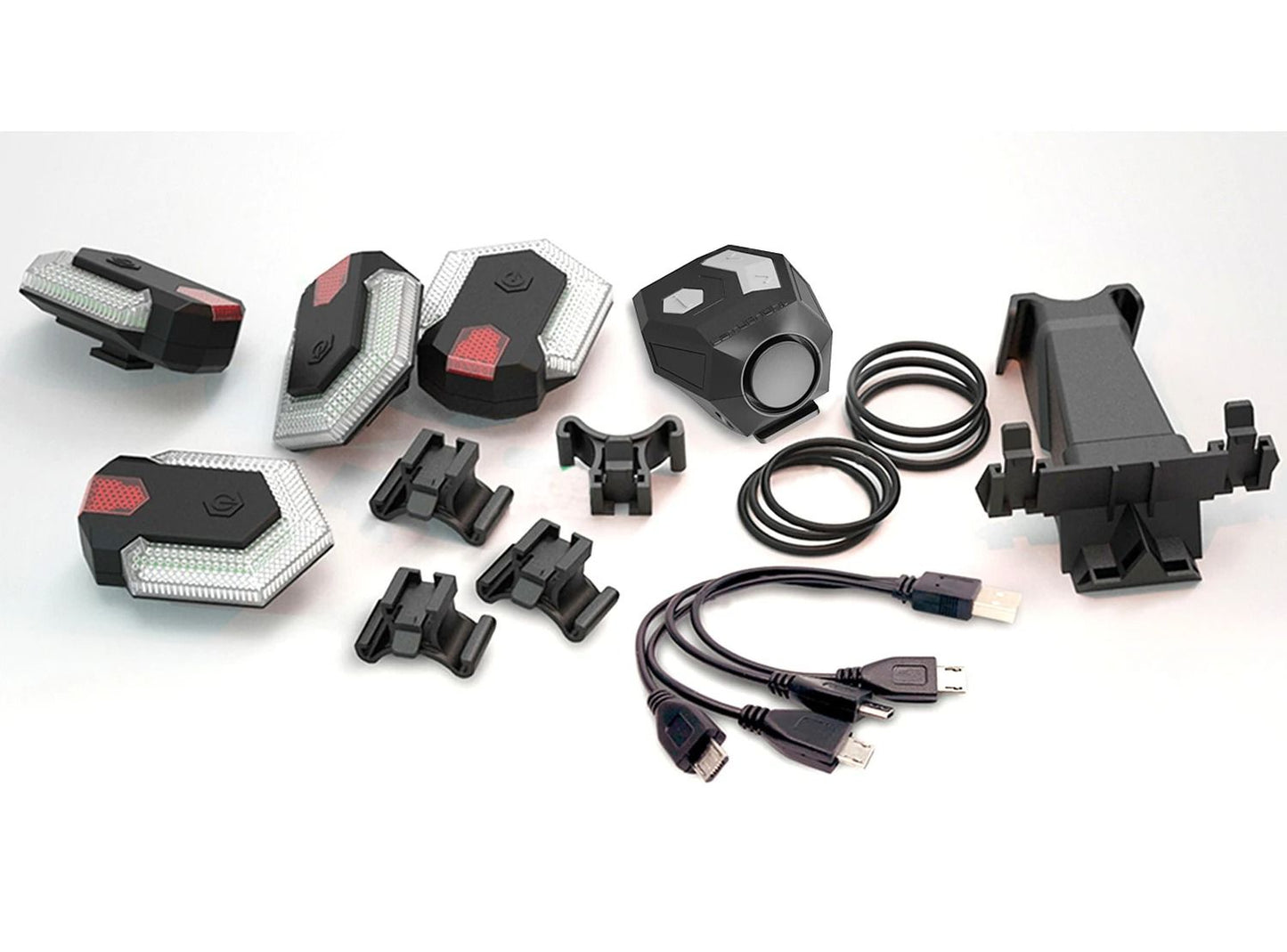 Wireless Bike Taillight With Remote Turn Signals And Horn 7