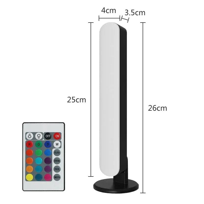 Smart LED Symphony Sound Control Pickup Light RGB Music Rhythm Ambient Lamp With App Control 7