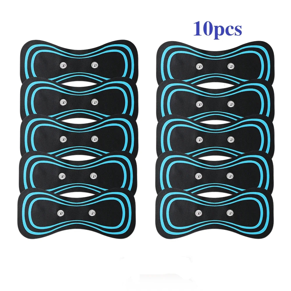 Mini Neck Stimulator Cervical Massage Pad, Self Adhesive Neck Massager Patch