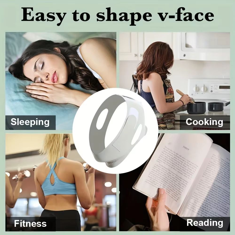 VLine Face Slimming Bandage Reusable Chin And Cheek Lifting Strap For Women 5