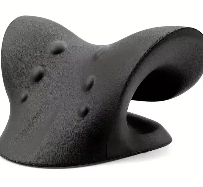 Cervical Spine Neck Muscle Relaxation Shoulder Stretcher Massage Pillow Traction Device Stretch Pos