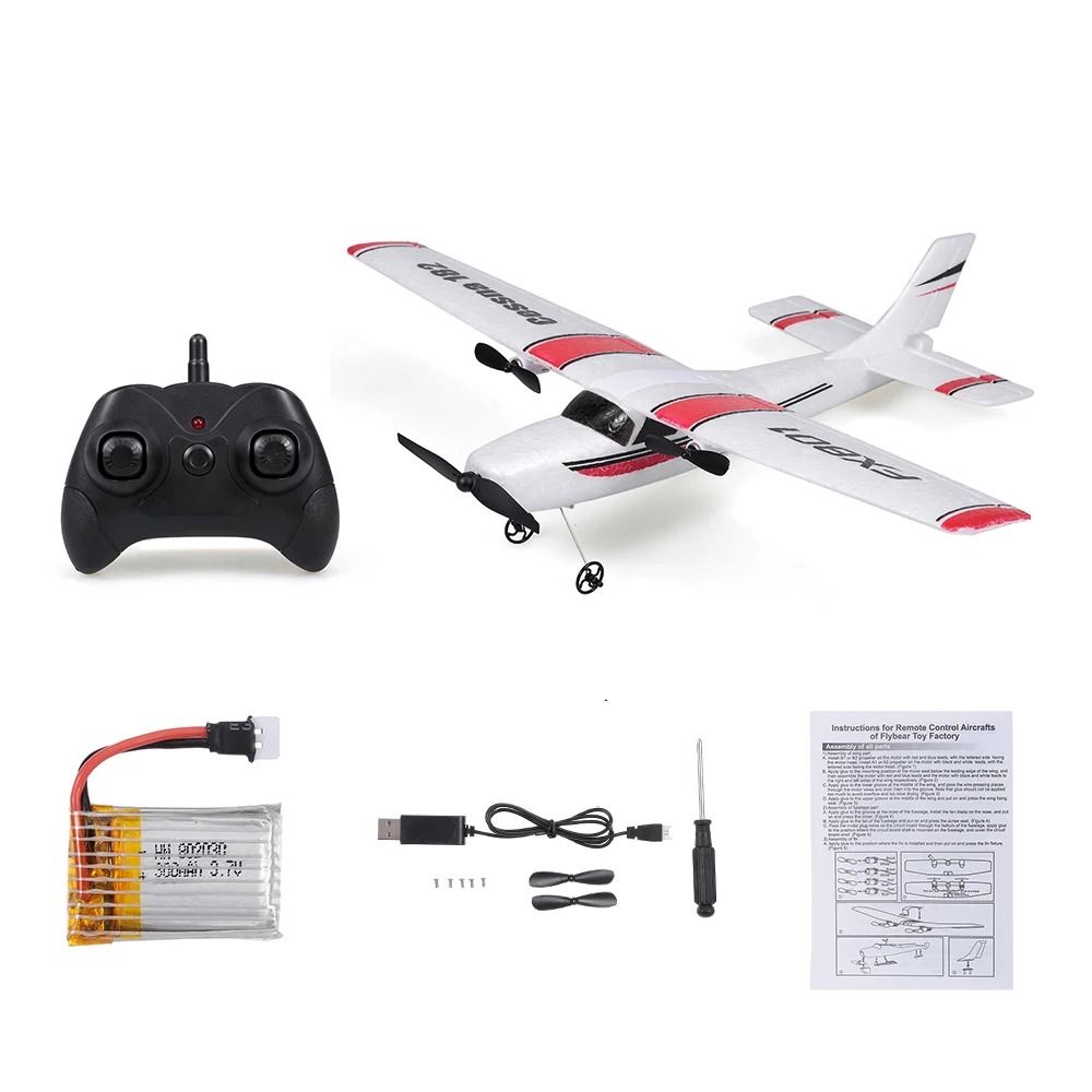 FX801 RC Plane 24G 2CH EPP Foam Remote Control Glider Airplane 5